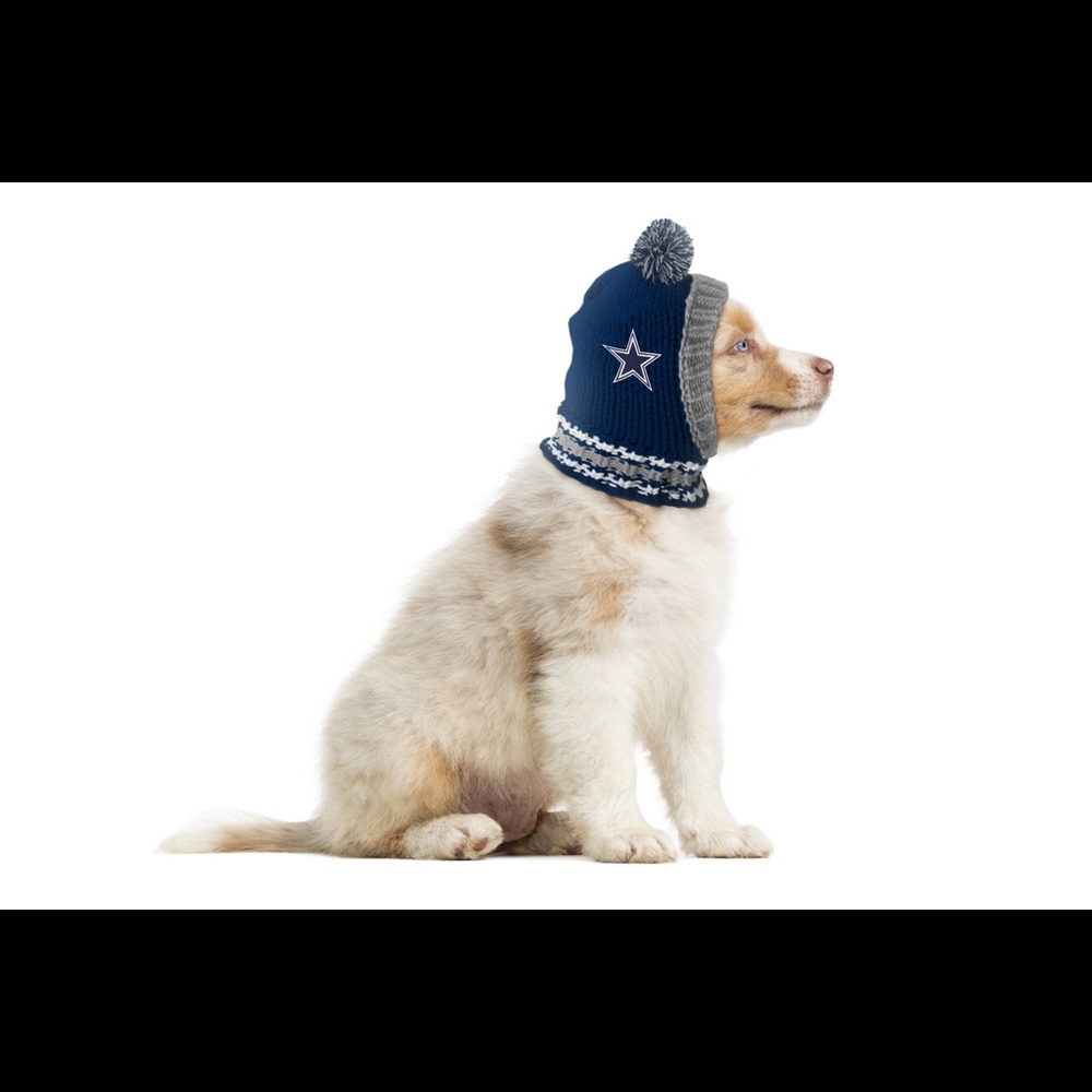 Dallas Cowboys NFL Dog Knit Winter Ski Hat